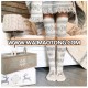 High quality knee high Christmas winter indoor socks, woman knee high winter santa  indoor socks