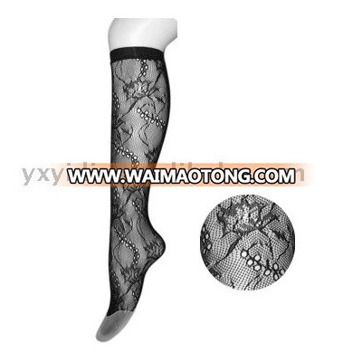 2016 floral fishnet Kneehigh Socks